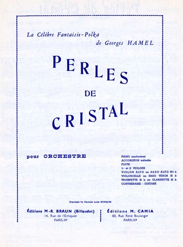 Perles de cristal Visuel